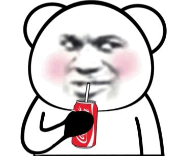 熊猫头喝变色饮料表情包动图 熊猫头喝变色饮料表情包动图