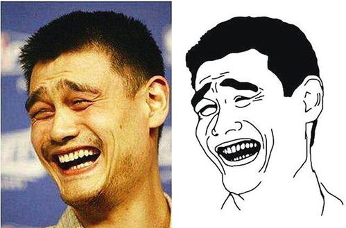 nba巨星的经典表情包姚明笑哭,乔丹流泪,尼克杨黑人问号脸