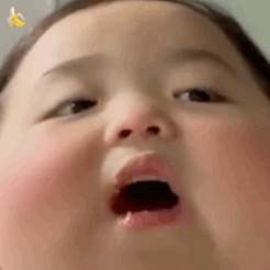  大脸表情包太太可爱了