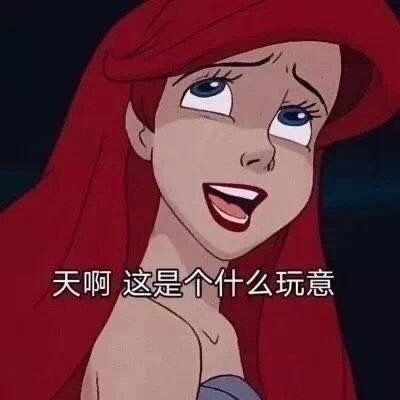 无奈表情迪士尼公主
