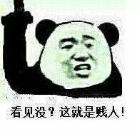  骂贱人的图片贱人就是矫情带字表情