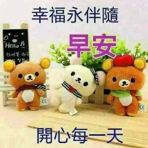 微信群早上问候表情图片早上问候动态表情图片大全