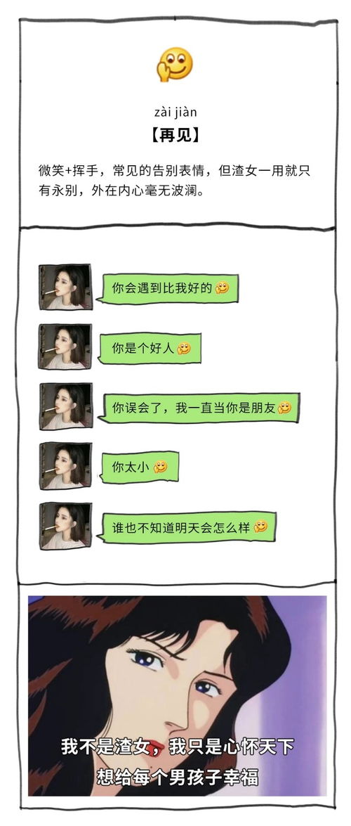胖女人表情包卡通没有你