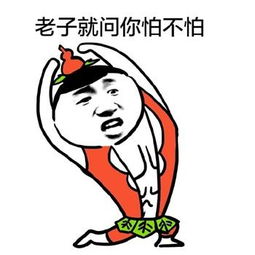  老子就问你怕不怕表情包