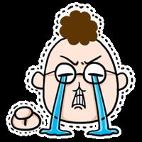  好伤心的qq表情他叫百变鸟鸟君附件就是表情包可以下载哦