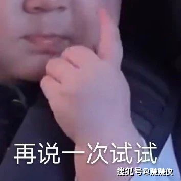  搞笑表情包图片再说一次试试,我就要说