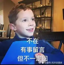  搞笑表情包我不在,有事请留言,但我不一定回你