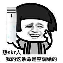 表情包人热skr人