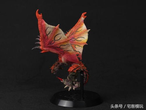  模玩秀capcom怪物猎人盒蛋第5弹雄火龙
