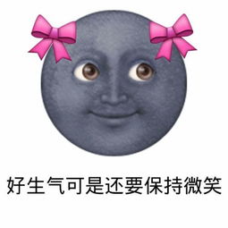  求黑脸月亮表情包啊