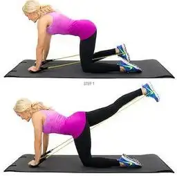 健身日报no.10最简单的练腿动作,跪姿俯卧后踢 健身日报no.10最简单的练腿动作,跪姿俯卧后踢