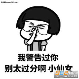  我警告过你别太过分啊小仙女骂人表情包以后可以这样骂我表情包下载乐游网游戏下载