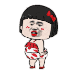  表情跳舞女孩表情包