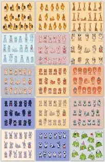 多款表情丰富卡通动物矢量设计素材图片素材eps格式下载动物大全自然素材 多款表情丰富卡通动物矢量设计素材图片素材eps格式下载动物大全自然素材