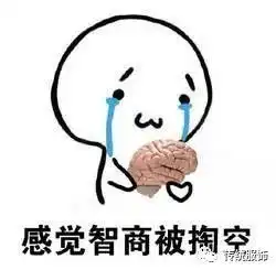 脑子浆糊了表情