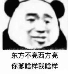  熊猫头沙雕斗图表情包就这我还以为有多狠呢