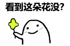 斗图必备表情包看到这朵花没丢掉也不给你