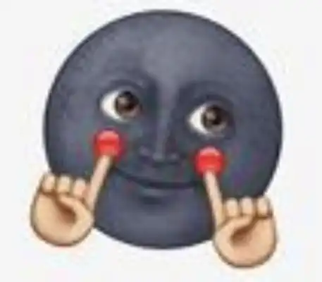 emoji黑脸表情包生日祝