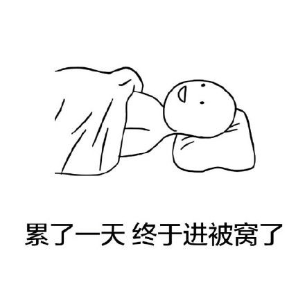 舒服吗表情包睡觉