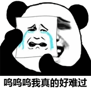  熊猫头表情包你说啥,我们两很恩爱的