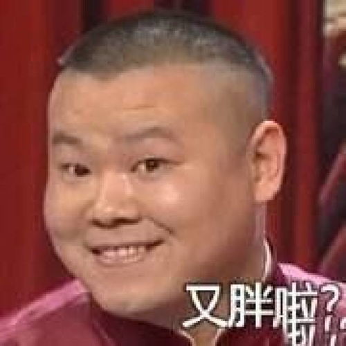 小灰兔可爱的表情包岳云
