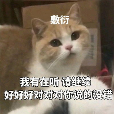  男朋友敷衍你的样子表情包