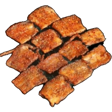  食物小表情包烧烤零食甜品薯片应有尽有