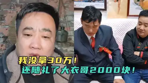 大衣哥媒人委屈回应没拿30万只1万包袱钱,小伟结婚还随礼2000 大衣哥媒人委屈回应没拿30万只1万包袱钱,小伟结婚还随礼2000