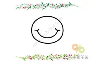  笑脸头像表情包简笔画