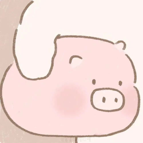 猪头像情侣表情包嘻嘻