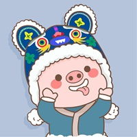  猪屁股情侣头像动漫猪公猪婆情侣头像