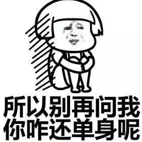 美了美了歌词表情包单身