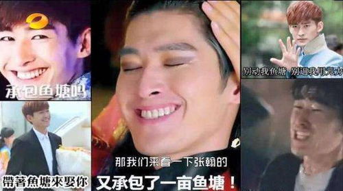  霸道总裁张翰和娜扎在一起后秒变表情包,快忘记你承包着鱼塘