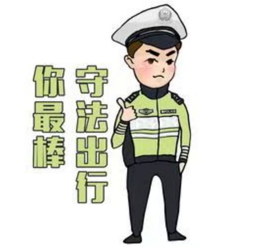 微臣做不到啊表情包交警