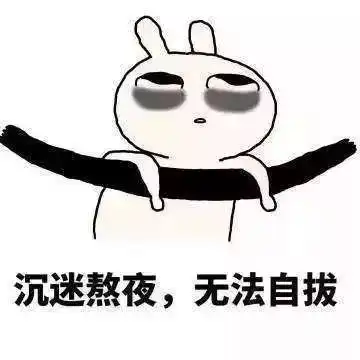 熬夜修仙表情包睡觉