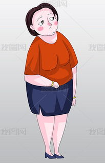  psd胖女人psd格式胖女人素材图片psd胖女人设计模板我图网