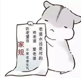  搞笑家规表情包图片