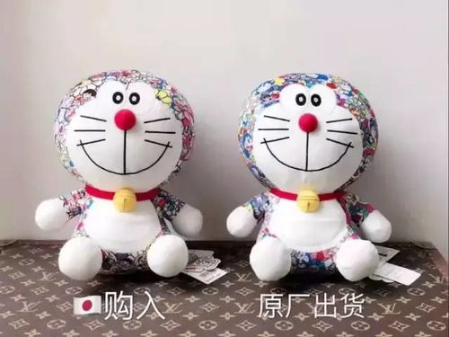  村上隆优衣库合作款哆啦a梦机器猫玩具公仔49不包邮
