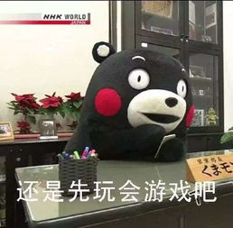 熊本熊表情包晚安医保门