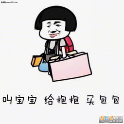  叫宝宝给抱抱买包包哄女票的表情包哄女朋友表情包套路下载乐游网游戏下载