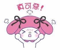  520甜美粉嫩美乐蒂静态头像表情包sanrio三丽鸥