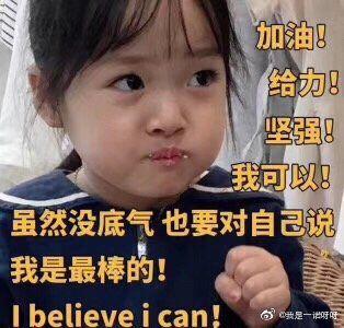 努力的表情包可爱图片沙