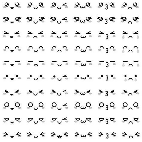  1000个手绘小表情,收藏画起来