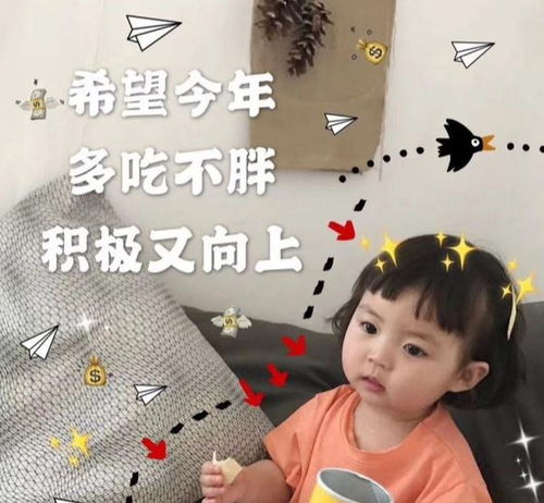  跨年许愿表情包朋友圈系列