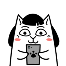  美丫猫表情图片系列