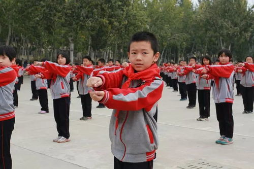  阳光运动快乐体育信都东校区四五年级第三套广播体操展示之一