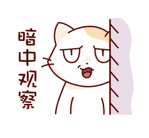  大脸猫布丁的表情图片系列