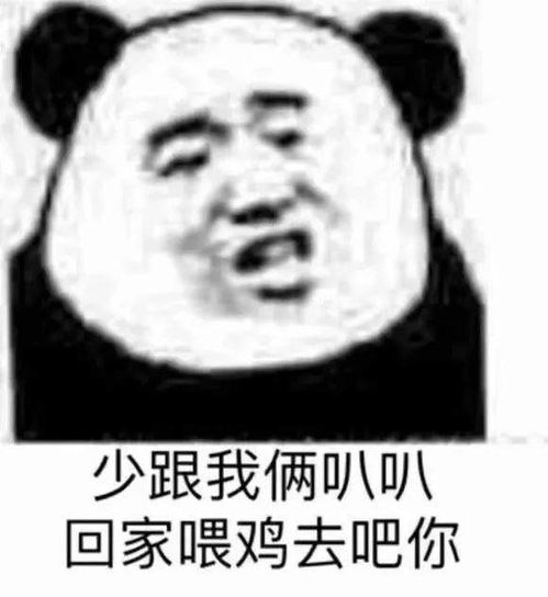  熊猫头搞笑动图表情