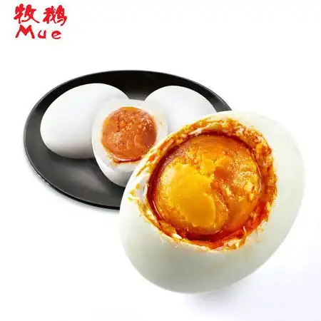  牧鹅正宗咸鸭蛋7080g10枚农家散养麻鸭绿壳熟咸鸭蛋不咸不淡非海鸭蛋