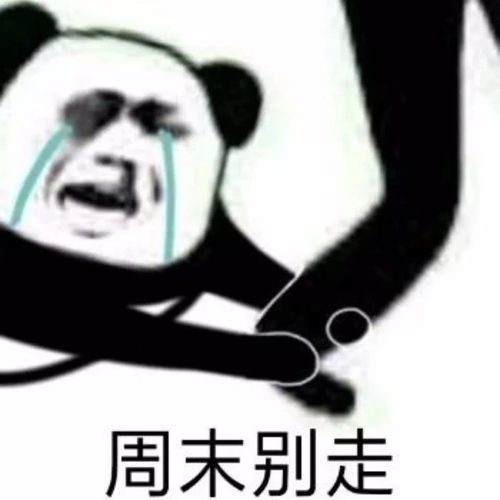  表情周末,别走表情